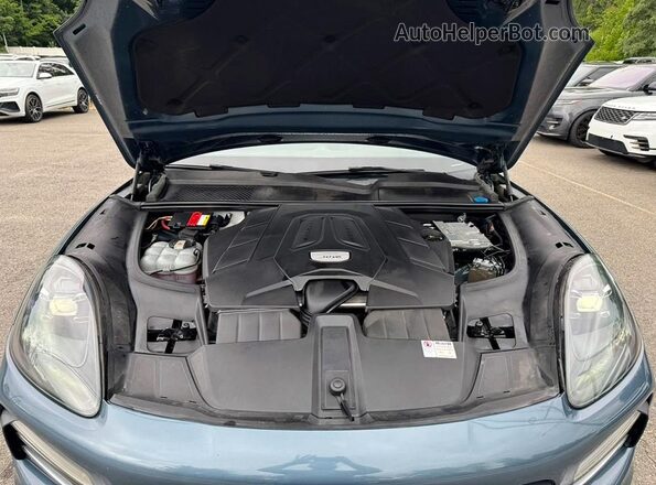 WP1AA2AY9KDA09016 2019 PORSCHE CAYENNE Blue Vista del cuadro de instrumentos