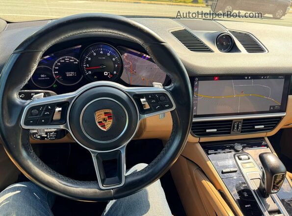 WP1AA2AYXKDA03869 2019 PORSCHE CAYENNE Черный Вид щитка приборов