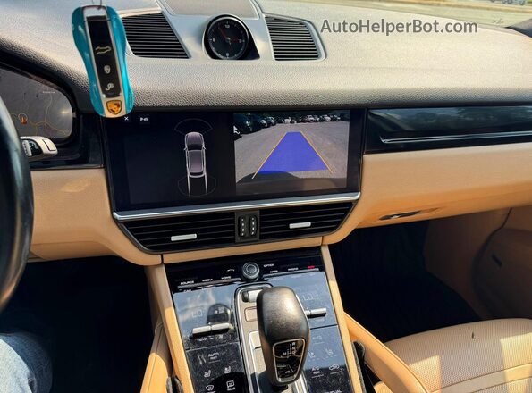 WP1AA2AYXKDA03869 2019 PORSCHE CAYENNE Черный Вид задних сидений