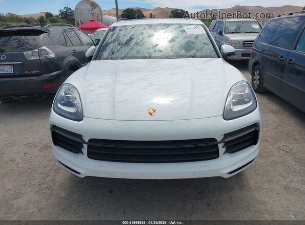 WP1AA2AYXLDA08961 2020 PORSCHE CAYENNE White Դիմացի տեսք