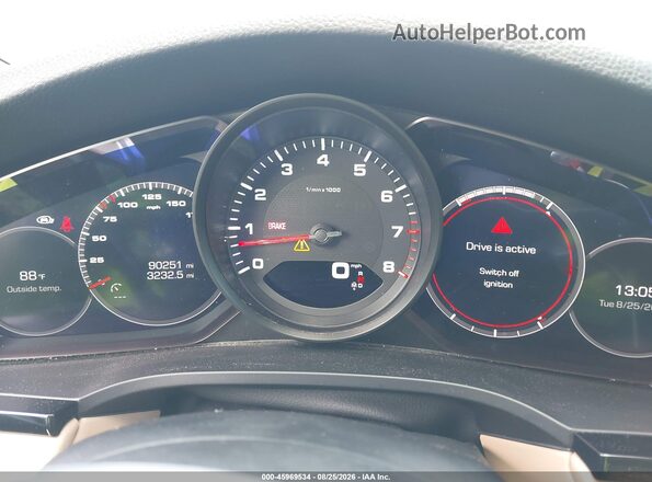 WP1AA2AYXLDA08961 2020 PORSCHE CAYENNE White Հետևի նստատեղերի տեսք