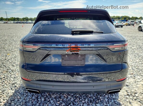 WP1AA2AYXLDA10208 2020 PORSCHE CAYENNE Black Rear view
