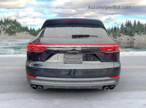WP1AA2AYXPDA06441 2023 PORSCHE CAYENNE Black სალონის 360-გრადუსიანი ხედი