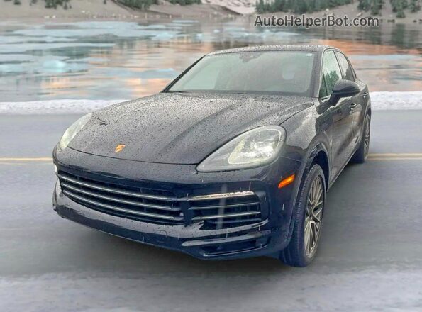 WP1AA2AYXPDA06441 2023 PORSCHE CAYENNE Black უკანა მარცხენა
