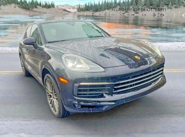WP1AA2AYXPDA06441 2023 PORSCHE CAYENNE Черный Задняя левая четверть