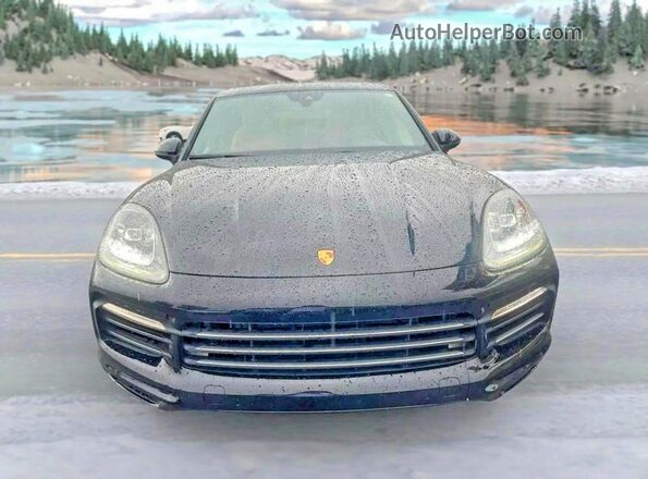 WP1AA2AYXPDA06441 2023 PORSCHE CAYENNE Черный Вид подкапотного пространства