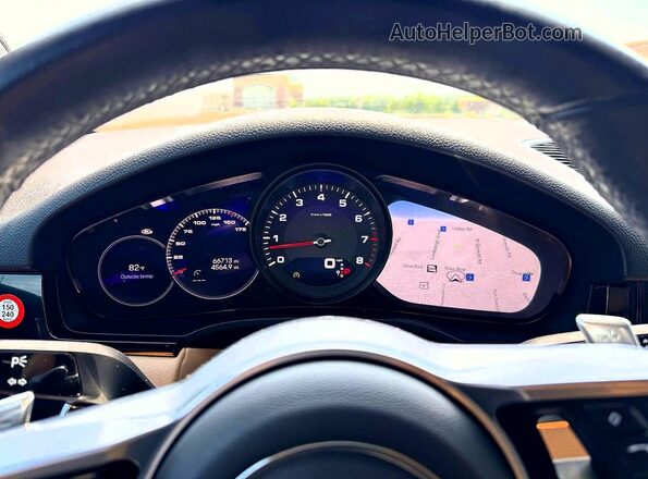 WP1AA2AYXPDA06441 2023 PORSCHE CAYENNE Черный Вид щитка приборов