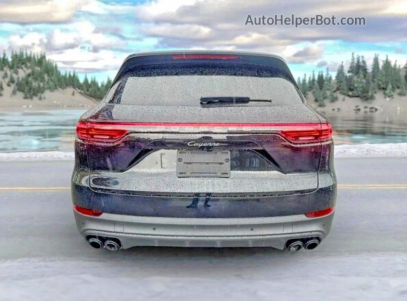 WP1AA2AYXPDA06441 2023 PORSCHE CAYENNE Черный Вид наклейки с VIN-кодом