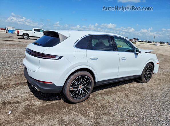 WP1AA2AYXTDA04005 2026 PORSCHE CAYENNE White Задня права чверть