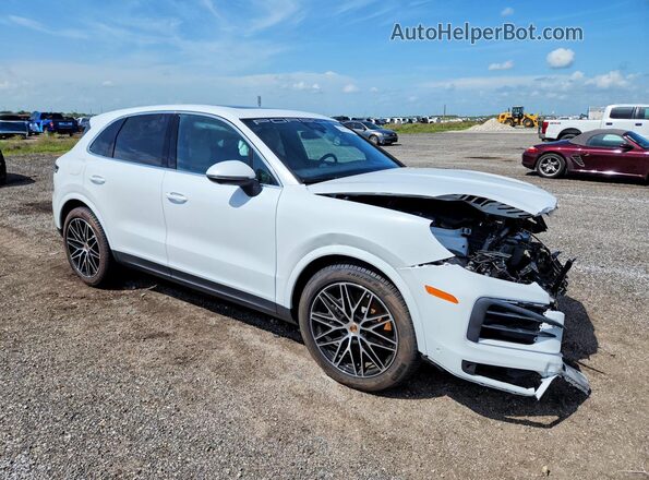 WP1AA2AYXTDA04005 2026 PORSCHE CAYENNE White Передня права чверть