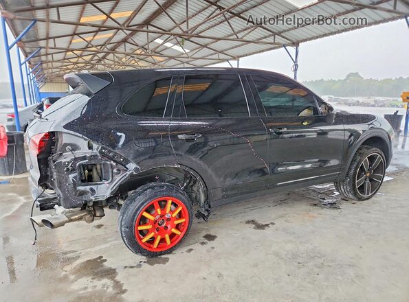 WP1AB2A29JLA61291 2018 PORSCHE CAYENNE Black უკანა მარჯვენა