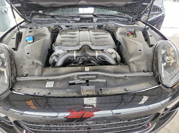 WP1AB2A29JLA61291 2018 PORSCHE CAYENNE Black უკანა სალონის ხედი