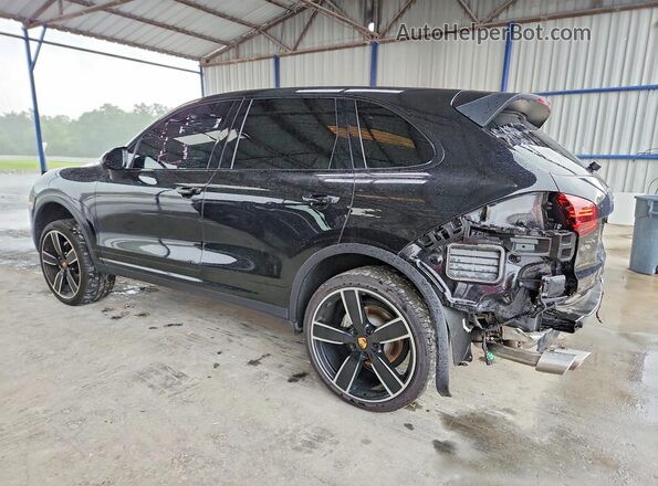 WP1AB2A29JLA61291 2018 PORSCHE CAYENNE Black უკანა მარცხენა