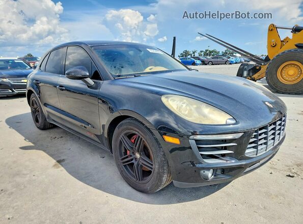 WP1AB2A50GLB50282 2016 PORSCHE MACAN Black Front right