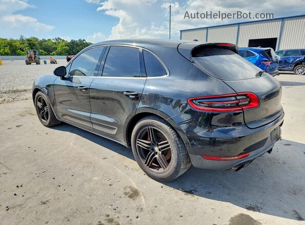 WP1AB2A50GLB50282 2016 PORSCHE MACAN Black Rear left