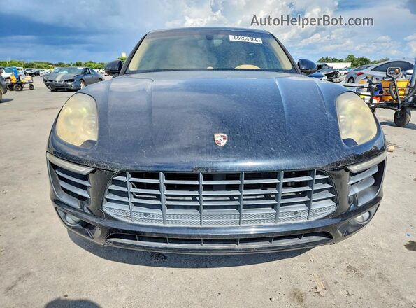 WP1AB2A50GLB50282 2016 PORSCHE MACAN Black Front view
