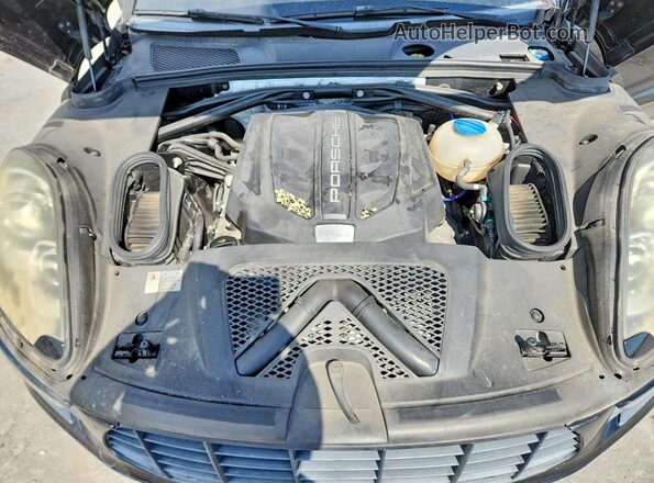 WP1AB2A50GLB50282 2016 PORSCHE MACAN Black Engine compartment view