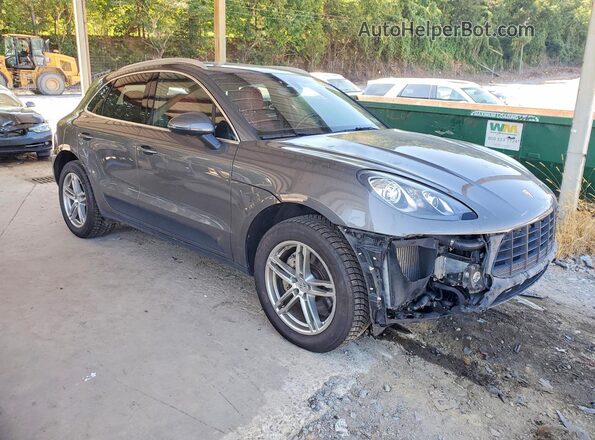 WP1AB2A50GLB55143 2016 PORSCHE MACAN Gray წინა მარჯვენა