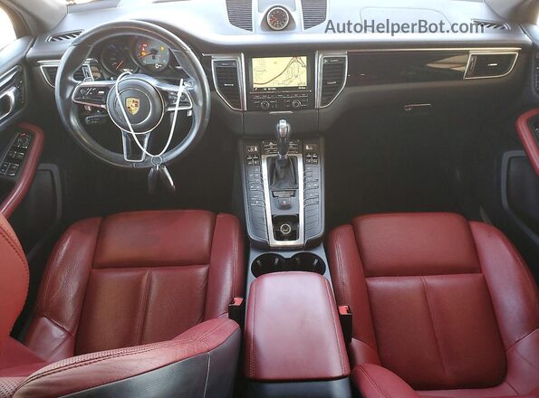 WP1AB2A50GLB55143 2016 PORSCHE MACAN Gray წინა პანელის ხედი