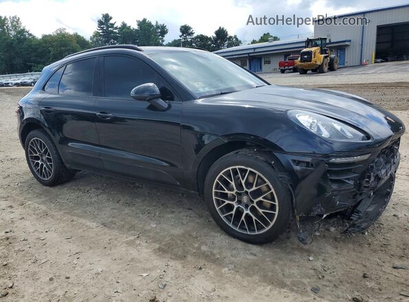 WP1AB2A50JLB34123 2018 PORSCHE MACAN Черный Передняя правая четверть