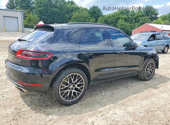 WP1AB2A50JLB34123 2018 PORSCHE MACAN Черный Задняя правая четверть