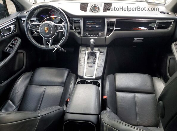 WP1AB2A50JLB34123 2018 PORSCHE MACAN Черный Вид панели приборов