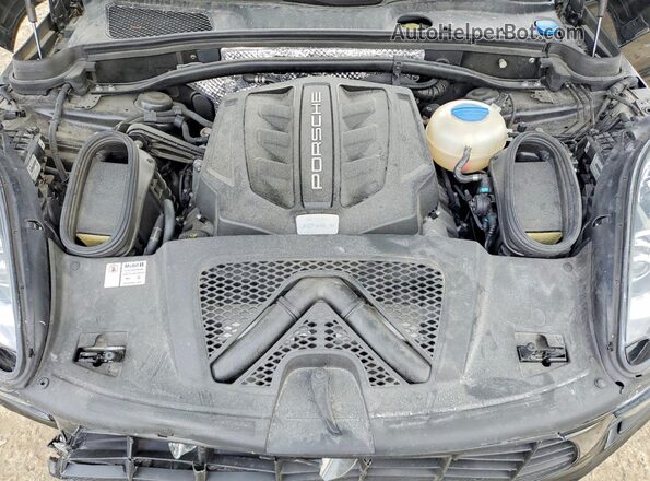 WP1AB2A50JLB34123 2018 PORSCHE MACAN Черный Вид подкапотного пространства