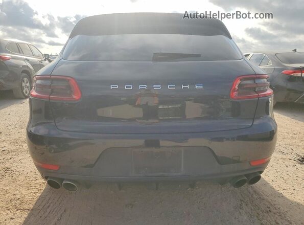 WP1AB2A50JLB38141 2018 PORSCHE MACAN Blue Սալոնի դիմացի տեսք