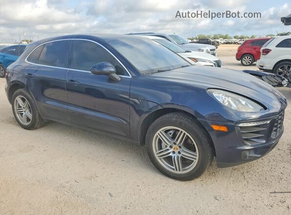 WP1AB2A50JLB38141 2018 PORSCHE MACAN Blue Դիմացի տեսք