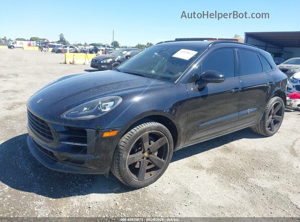 WP1AB2A50KLB31613 2019 PORSCHE MACAN Black Vista tres cuartos delantera izquierda