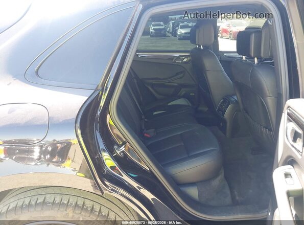 WP1AB2A50KLB31613 2019 PORSCHE MACAN Black Vista de la etiqueta del VIN