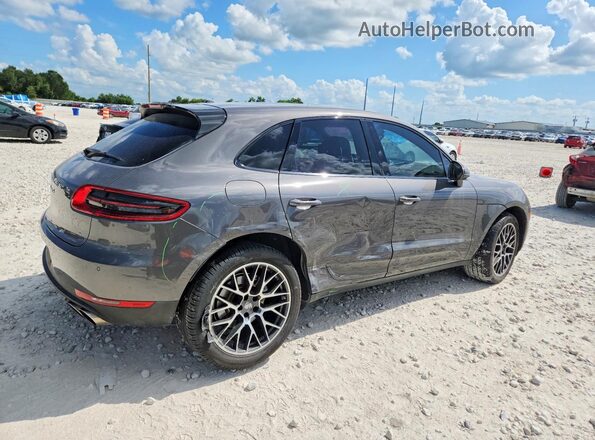 WP1AB2A51JLB31506 2018 PORSCHE MACAN Gray Tył prawy