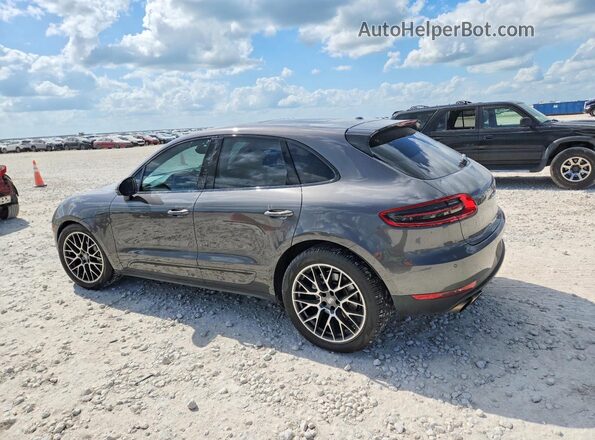 WP1AB2A51JLB31506 2018 PORSCHE MACAN Gray Tył lewy