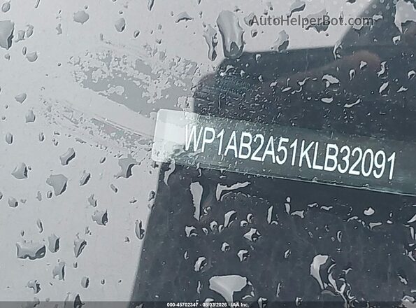 WP1AB2A51KLB32091 2019 PORSCHE MACAN Black 