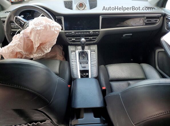 WP1AB2A51LLB32870 2020 PORSCHE MACAN Black Widok deski rozdzielczej