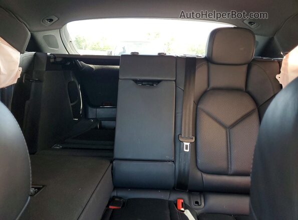WP1AB2A51LLB32870 2020 PORSCHE MACAN Black Widok tylnych siedzeń