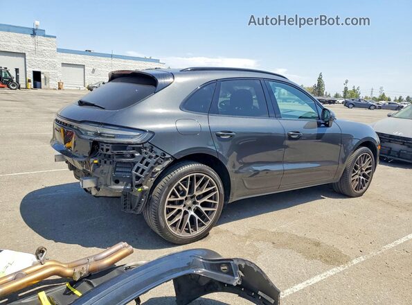 WP1AB2A51MLB30084 2021 PORSCHE MACAN Charcoal Հետևի աջ