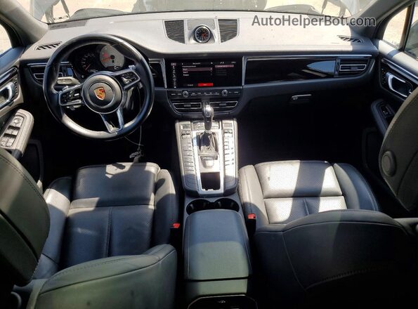 WP1AB2A51MLB30084 2021 PORSCHE MACAN Charcoal Առջևի վահանակի տեսք