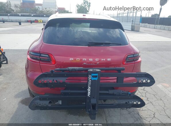 WP1AB2A52GLB43981 2016 PORSCHE MACAN Бордовый 