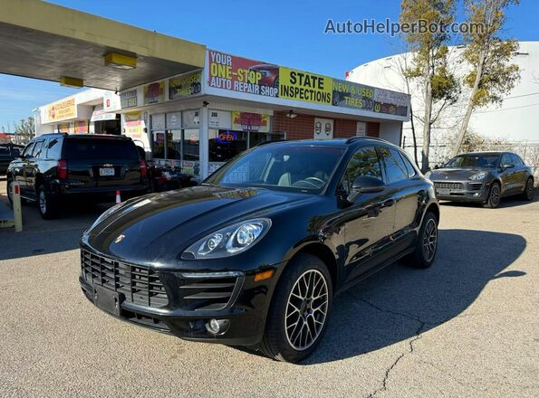 WP1AB2A52GLB56455 2016 PORSCHE MACAN Charcoal Հետևի ձախ