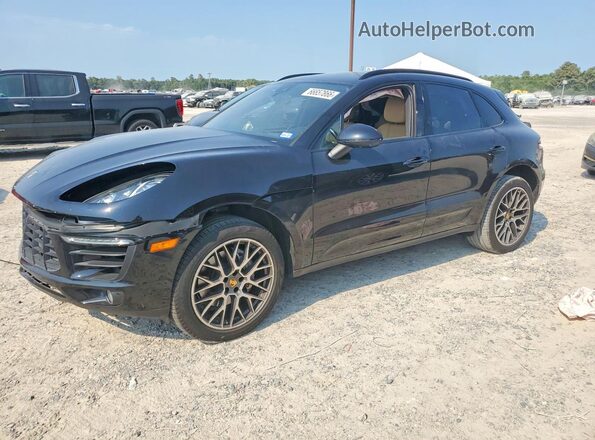 WP1AB2A52HLB12764 2017 PORSCHE MACAN Black Trasero izquierdo