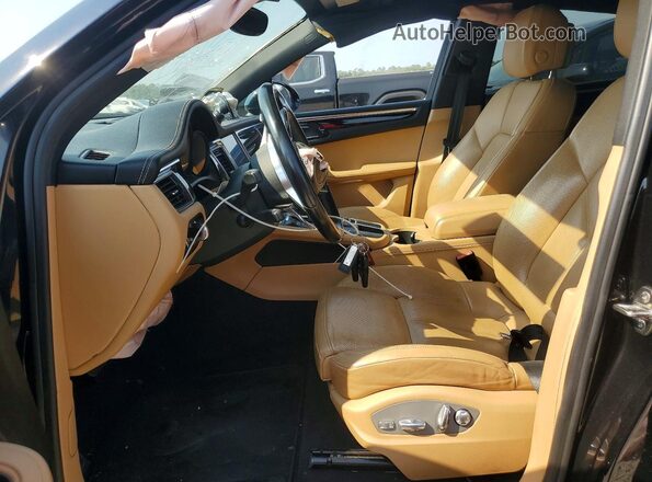 WP1AB2A52HLB12764 2017 PORSCHE MACAN Black Vista interior de 360 grados