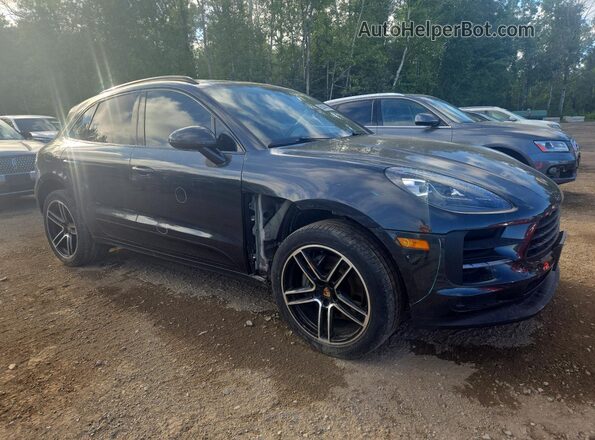 WP1AB2A52KLB34092 2019 PORSCHE MACAN Black Przód prawy