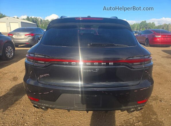 WP1AB2A52KLB34092 2019 PORSCHE MACAN Black Widok z tyłu