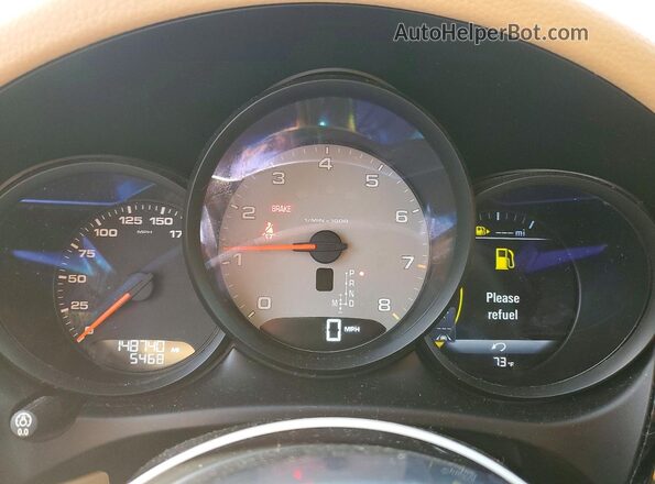 WP1AB2A53HLB13342 2017 PORSCHE MACAN White Հետևի նստատեղերի տեսք