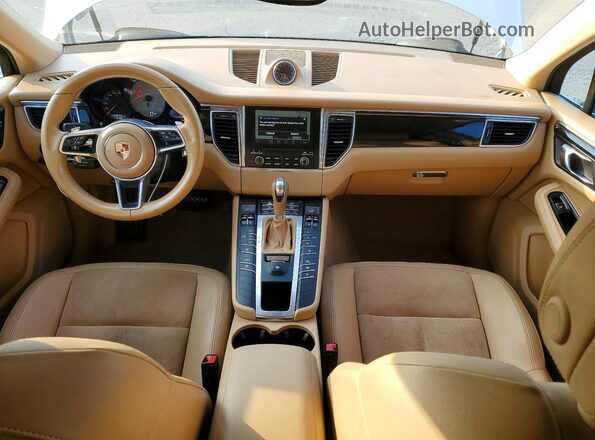 WP1AB2A53HLB13342 2017 PORSCHE MACAN White Սարքավորումների վահանակի տեսք