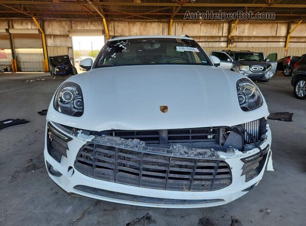 WP1AB2A53JLB30731 2018 PORSCHE MACAN White Вид спереду