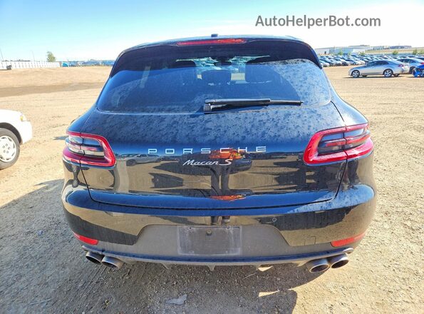 WP1AB2A53JLB31989 2018 PORSCHE MACAN Black Вид ззаду
