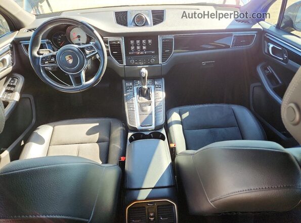 WP1AB2A53JLB31989 2018 PORSCHE MACAN Black Вид панелі приладів