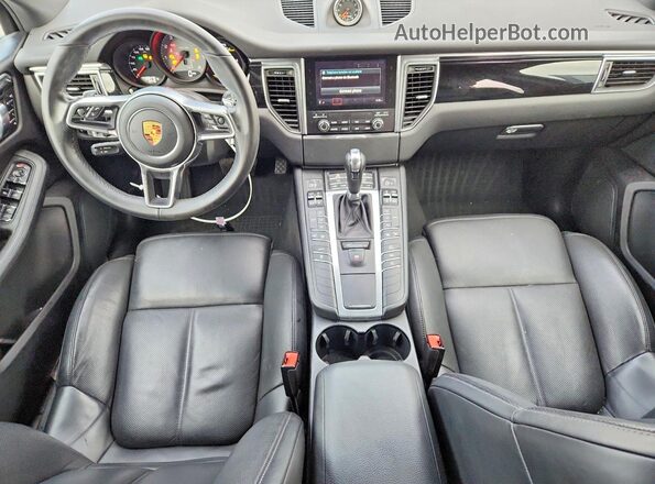 WP1AB2A53JLB36237 2018 PORSCHE MACAN White Առջևի վահանակի տեսք